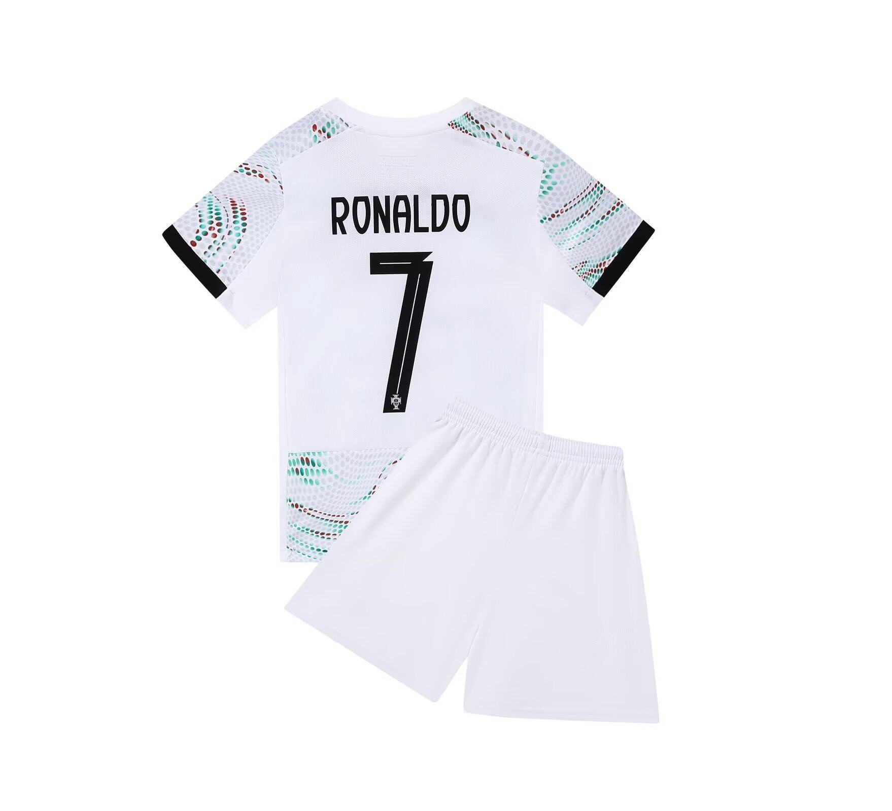 Argentina Special Edition Kids Football Kit: Messi #10 & Ronaldo #7 Jerseys detail 17