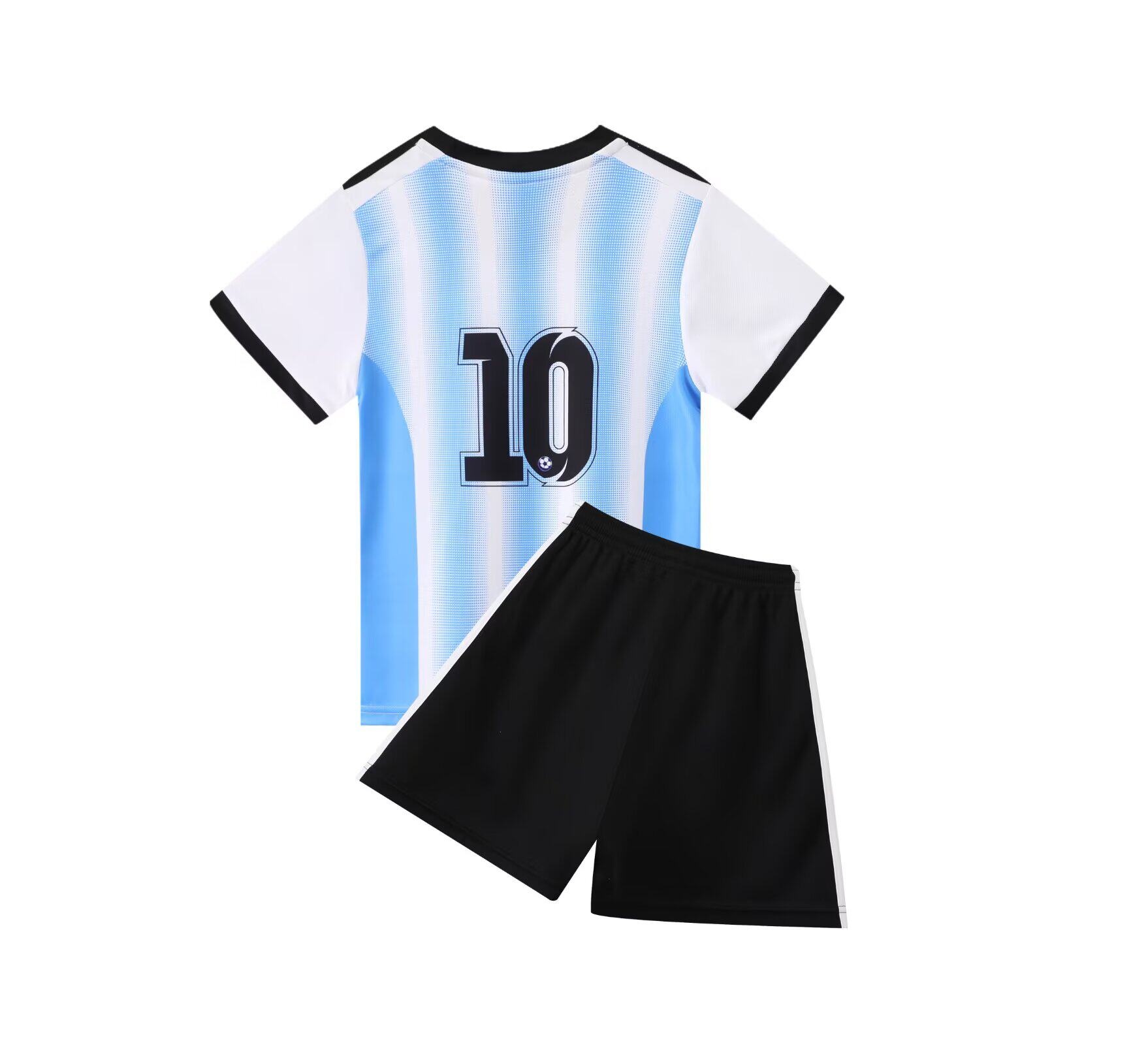 Argentina Special Edition Kids Football Kit: Messi #10 & Ronaldo #7 Jerseys detail 19