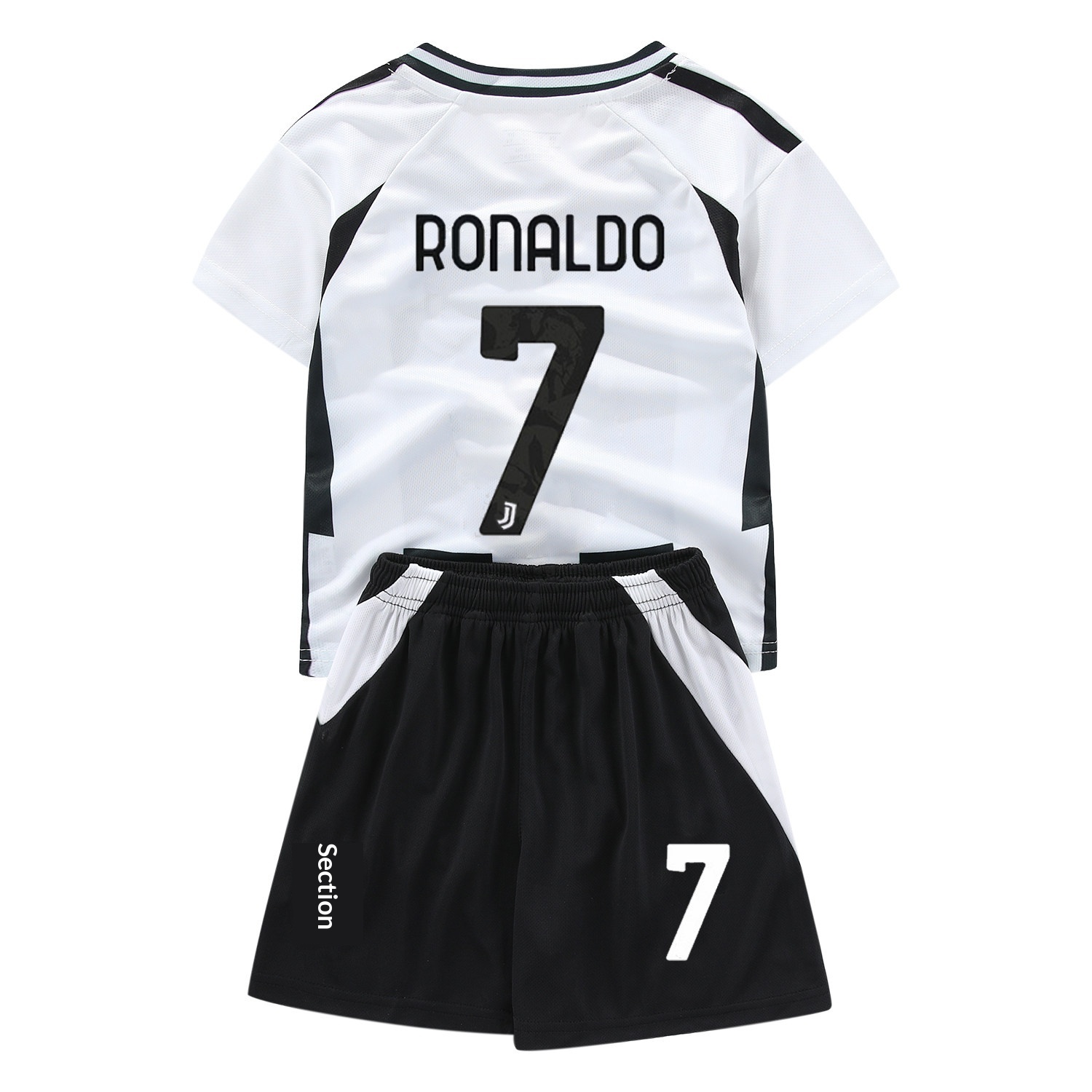 Juventus Ronaldo #7 Jersey & Shorts Set detail 4