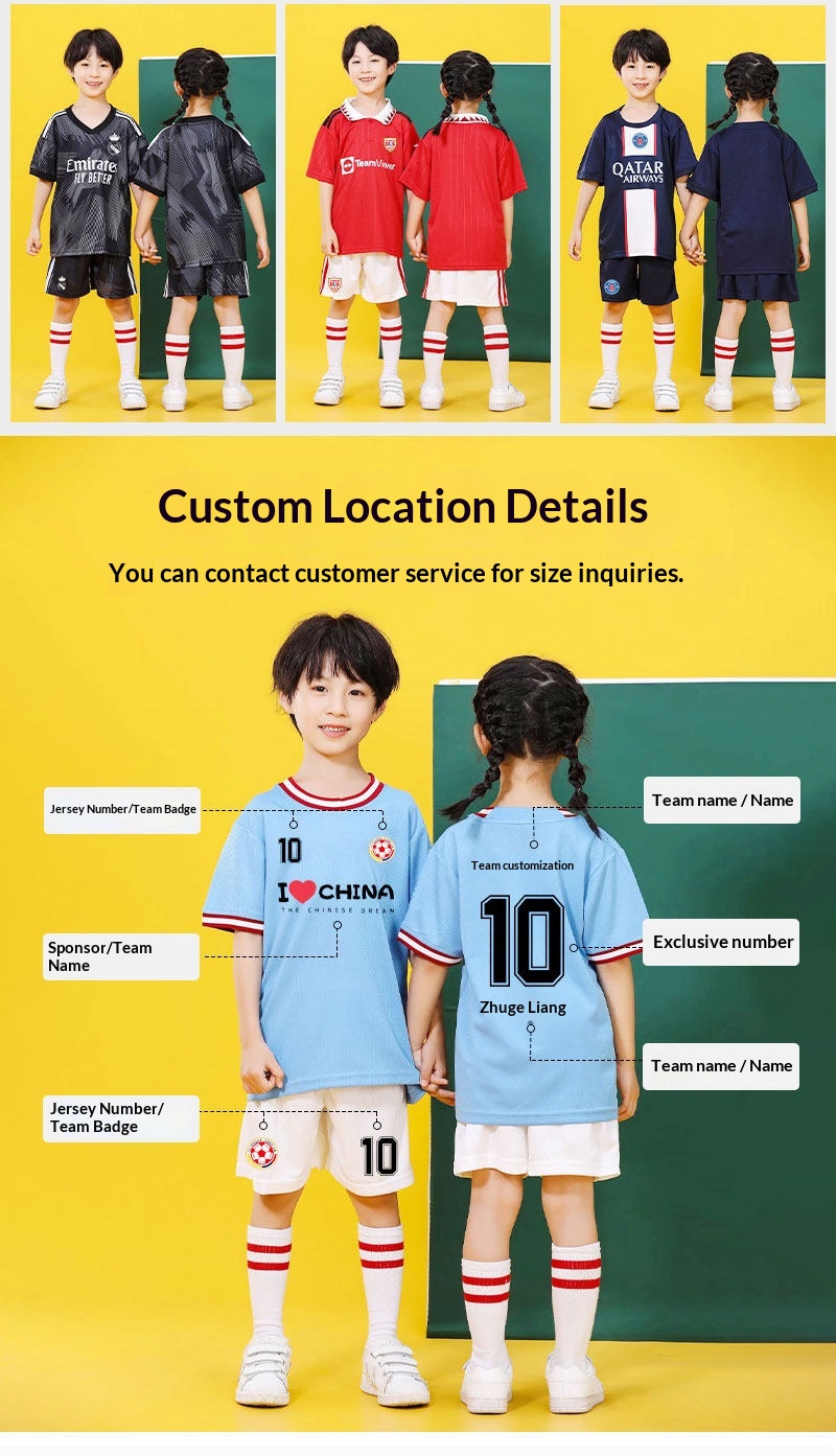 Manchester City Haaland Kids Football Jersey Kit detail 6