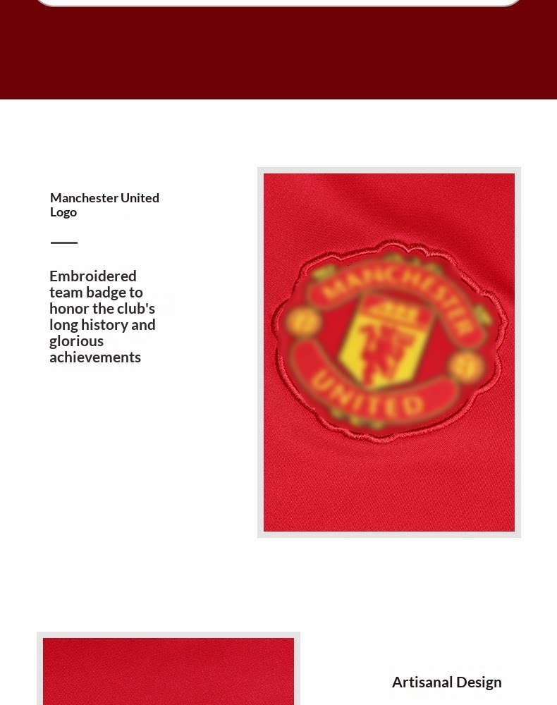 Manchester United 2526 Home/Away Jersey Kit with B.Fernandes & Garnacho Training Set detail 10