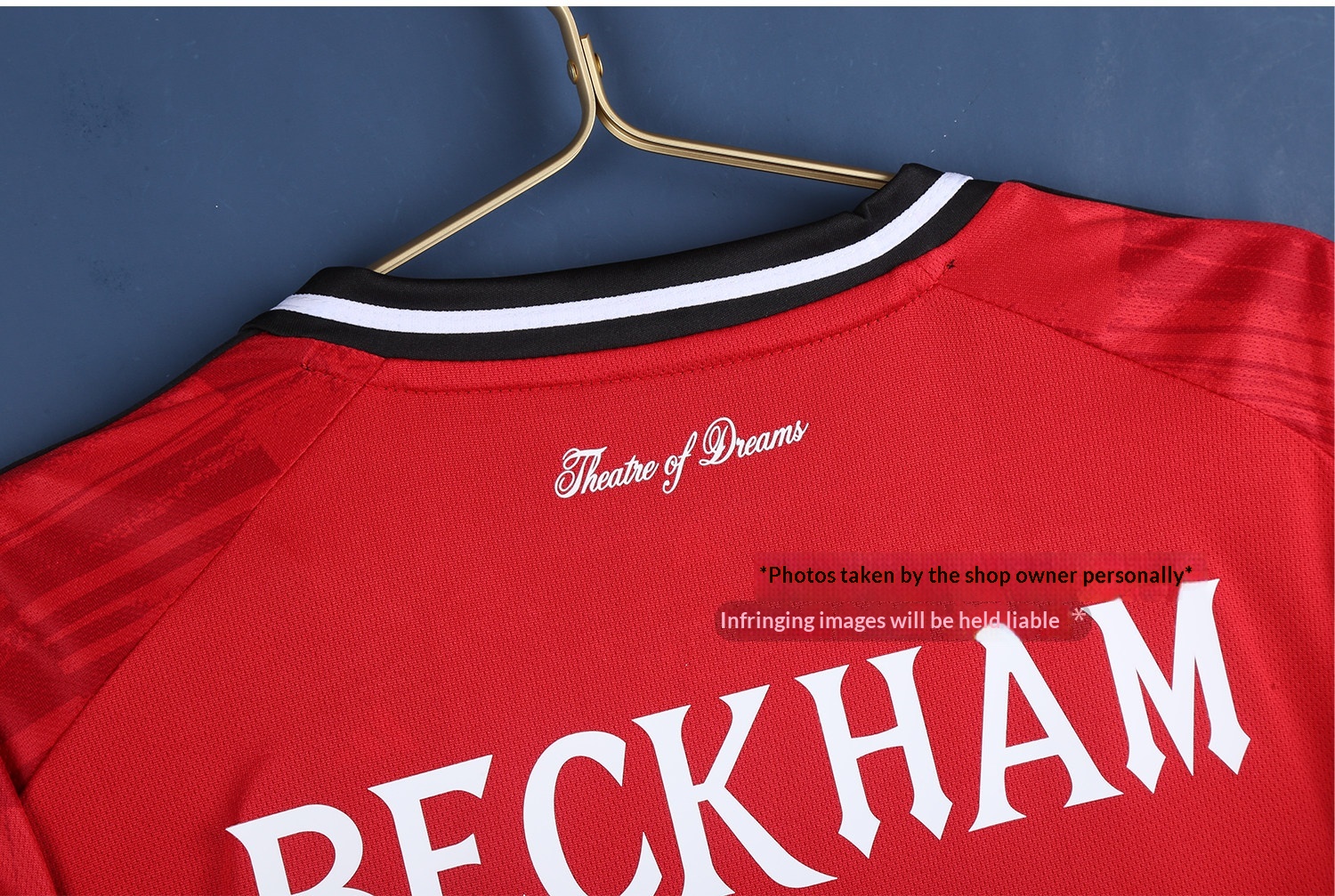 Manchester United 25 Red Jersey - Adult & Youth detail 14