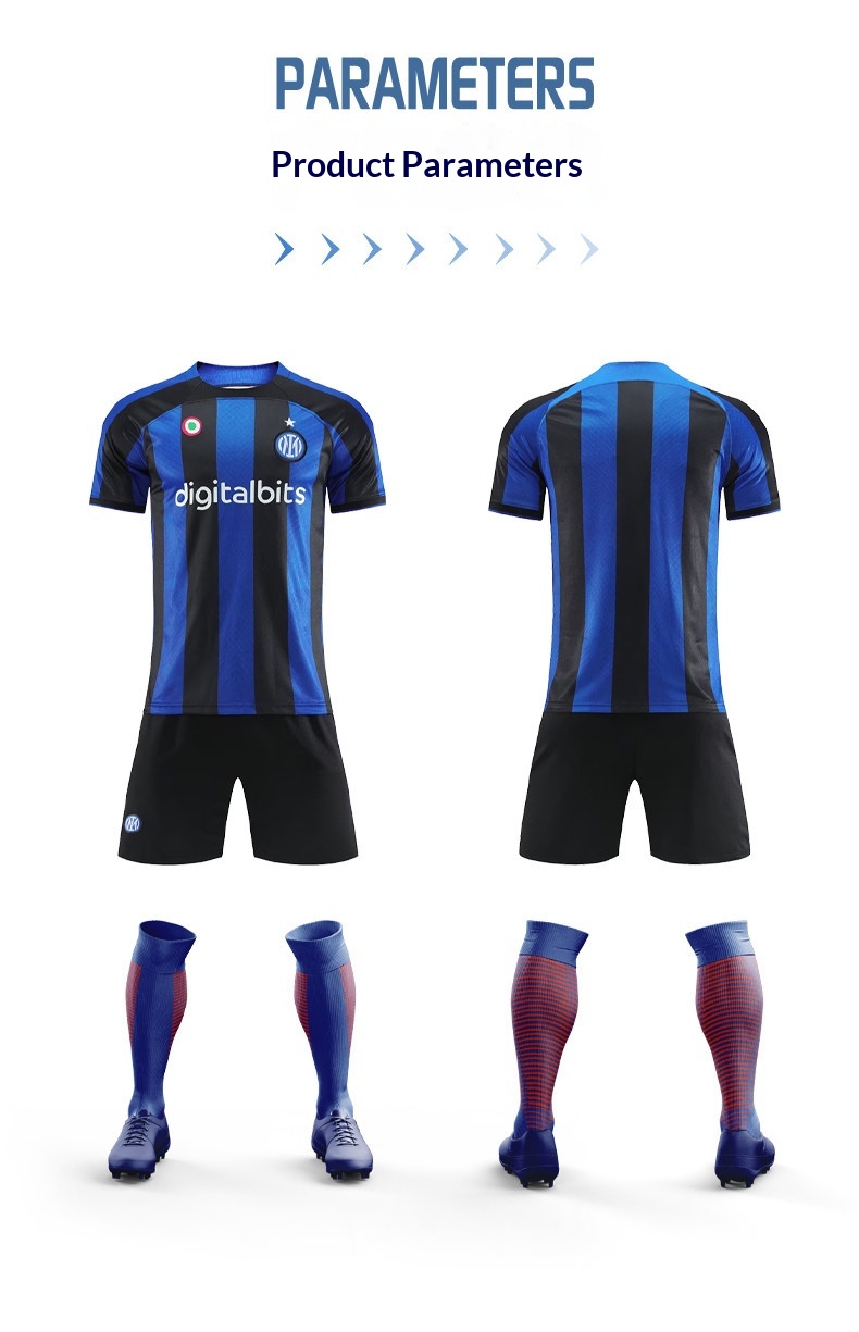 Inter Milan Home Jersey #10 Lautaro - Kids Customizable Football Kit detail 5