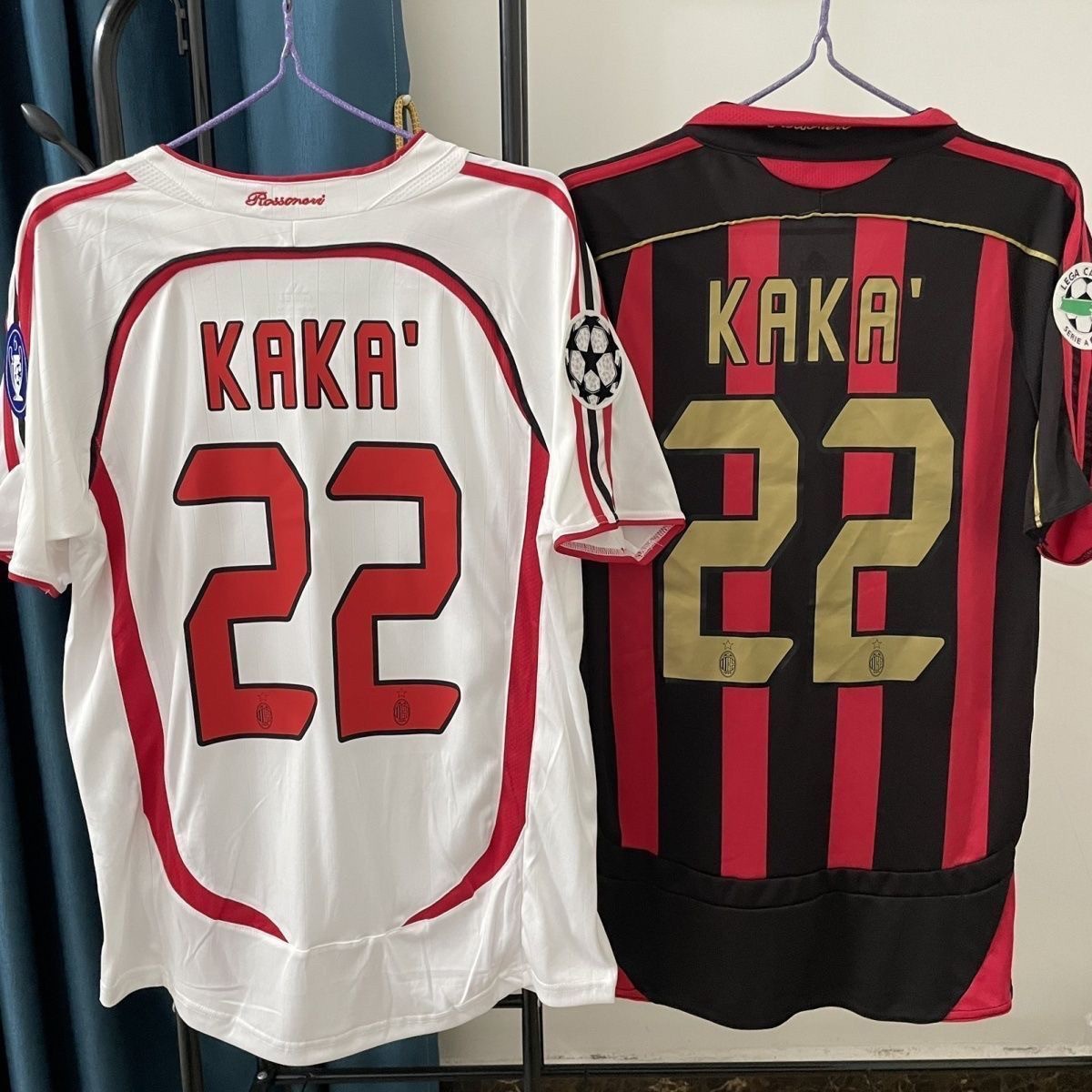 AC Milan 2006-07 Away Kaka #22 Jersey Kit detail 4