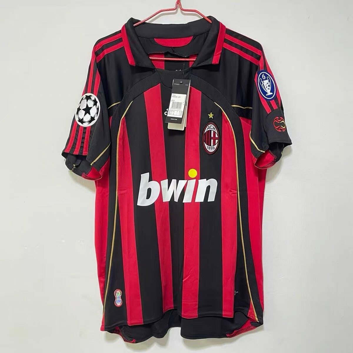 AC Milan 2006-07 Away Kaka #22 Jersey Kit detail 9
