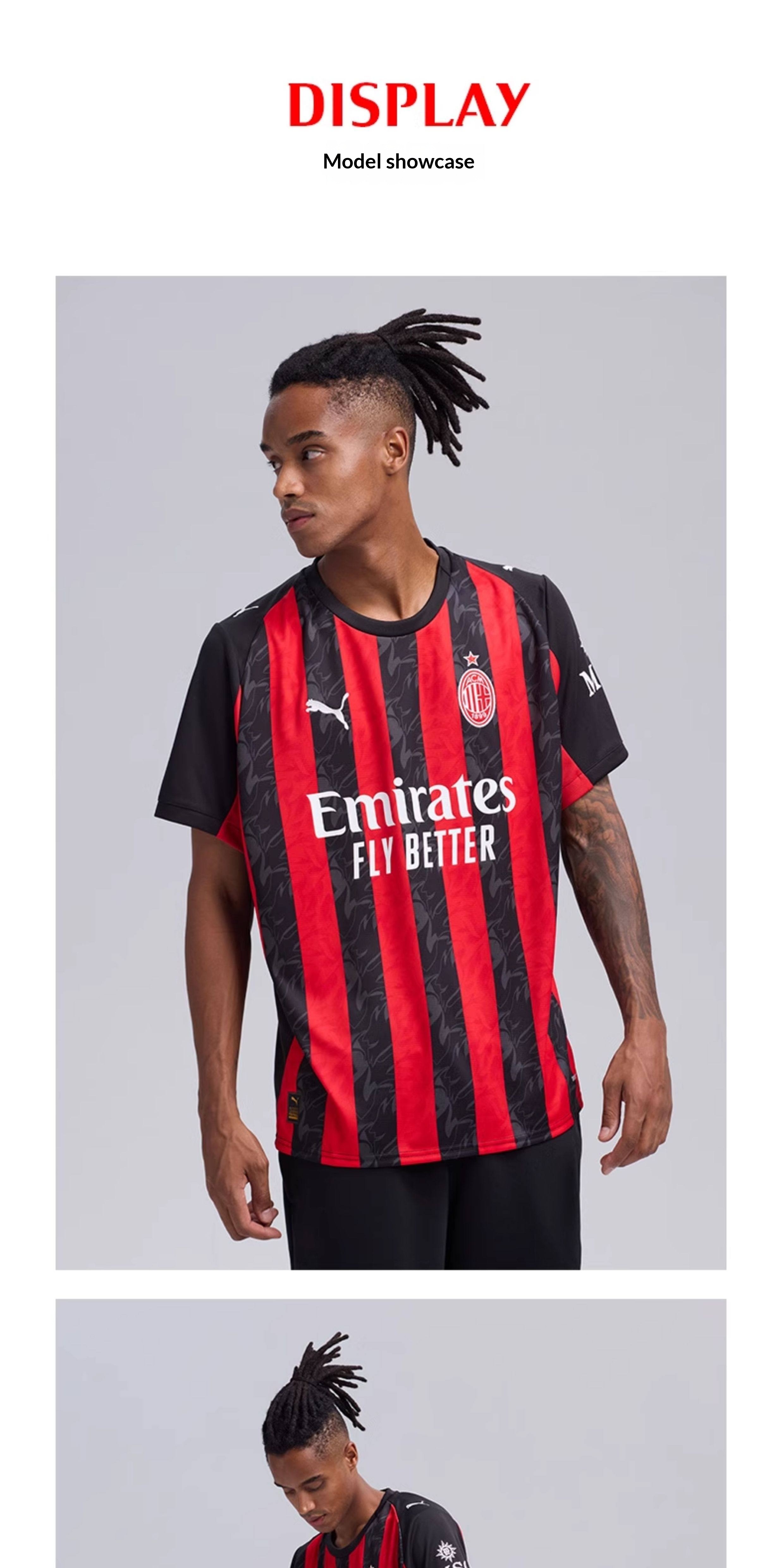AC Milan 2025/2026 Home Fan Jersey detail 3