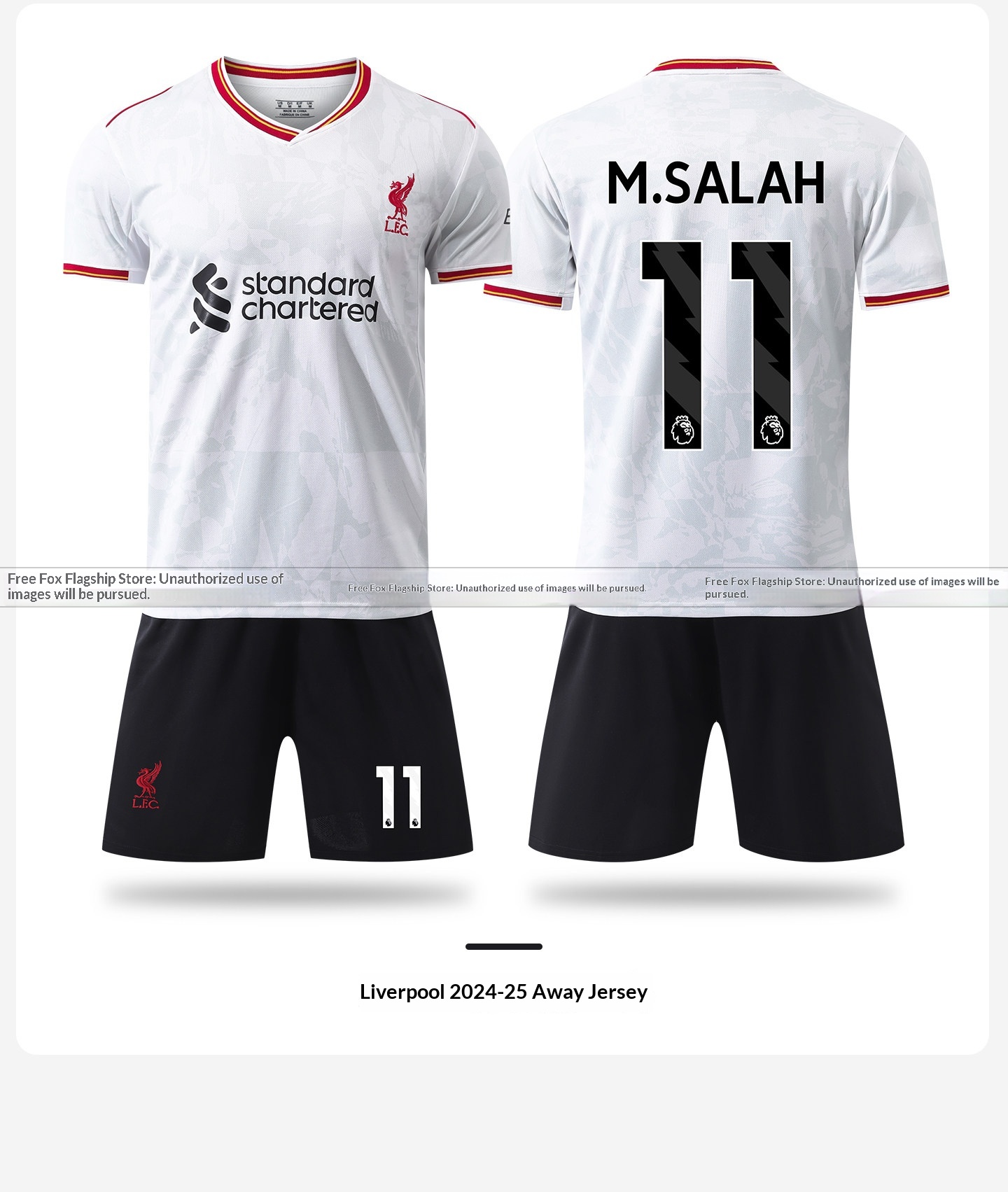 Liverpool FC 25/26 Home Jersey Kit - Salah, Jota, Szoboszlai - Kids Customizable Match Set detail 12