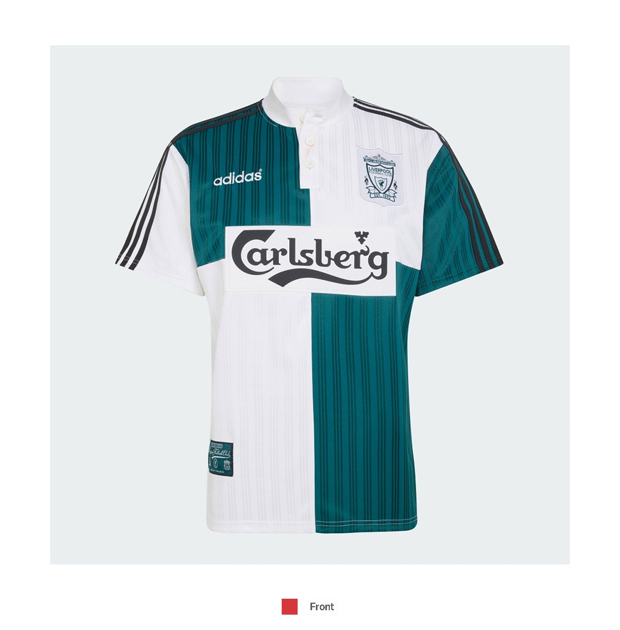 Liverpool FC Away Jersey Short Sleeve T-Shirt detail 4