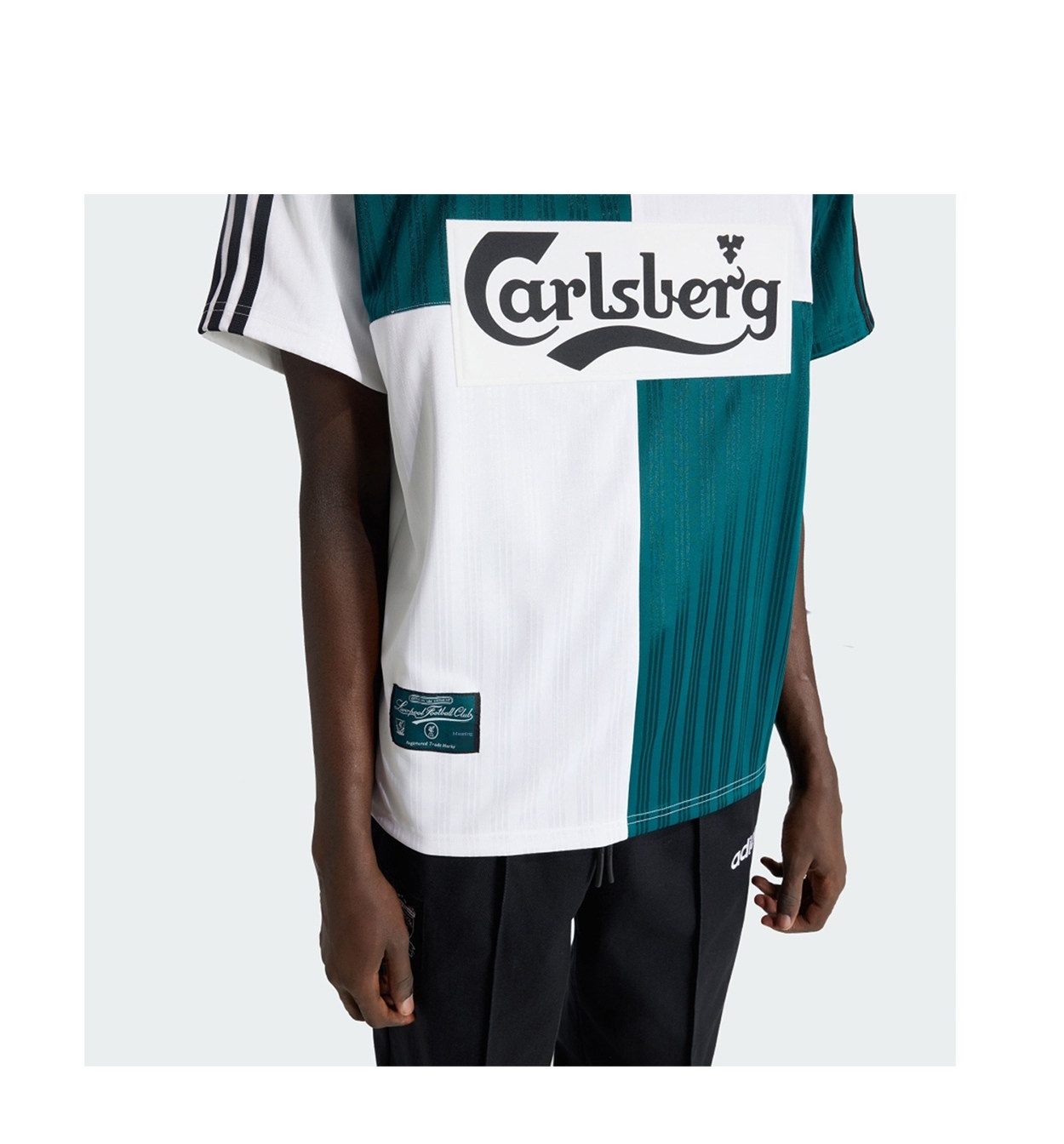 Liverpool FC Away Jersey Short Sleeve T-Shirt detail 10