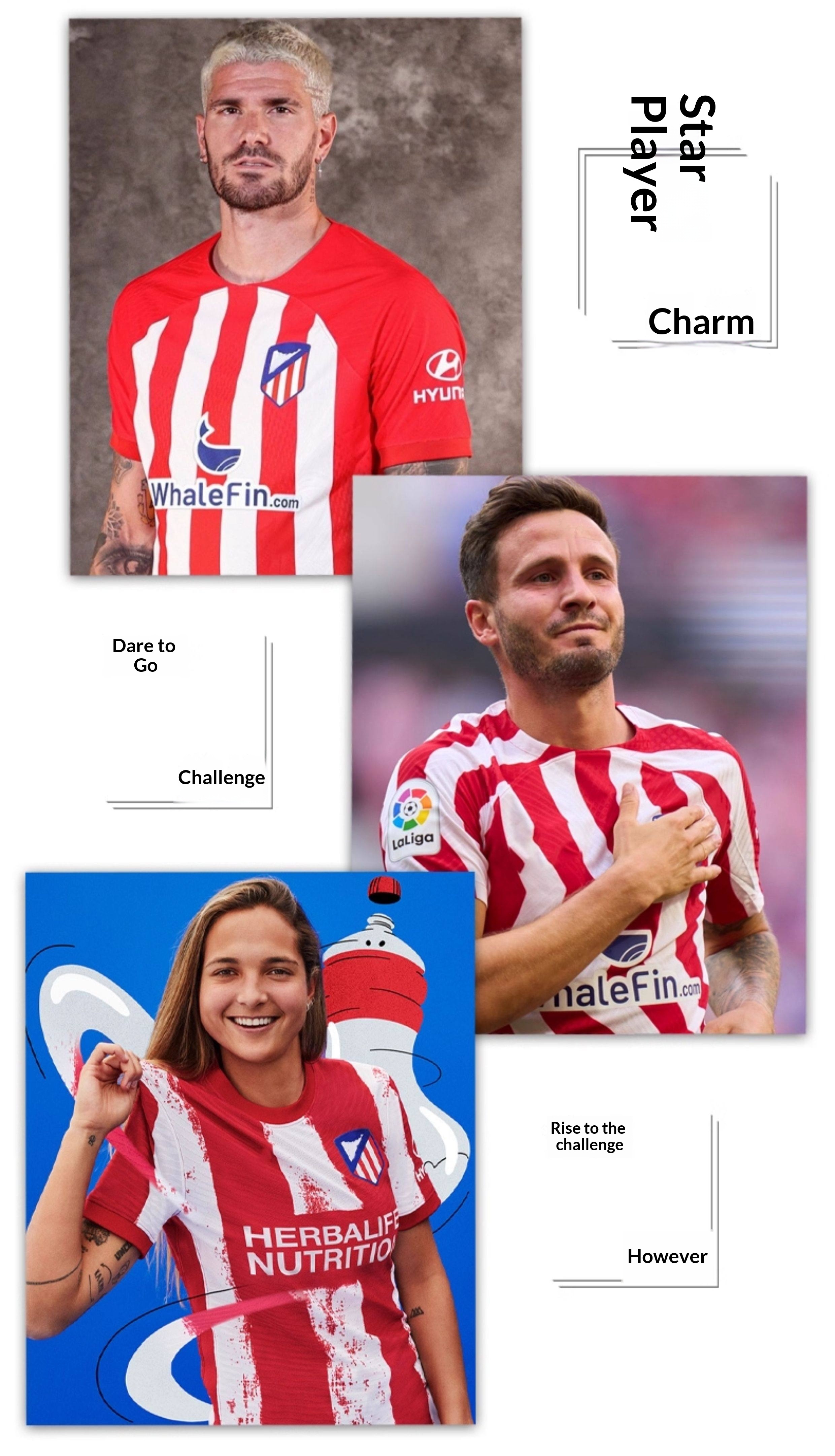 Atletico Madrid Home & Away #7 Griezmann Jersey - Men's & Women's Football Kit detail 4