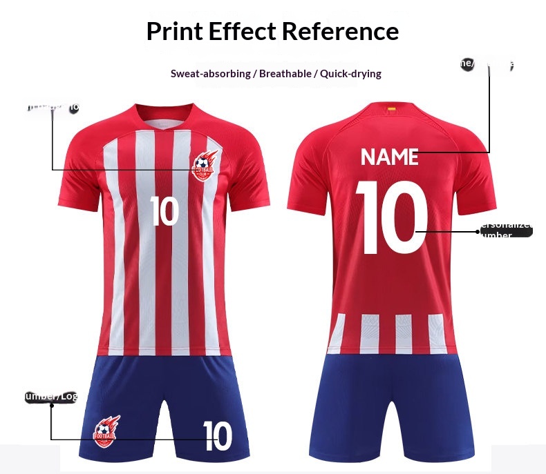 Atletico Madrid Home & Away #7 Griezmann Jersey - Men's & Women's Football Kit detail 5