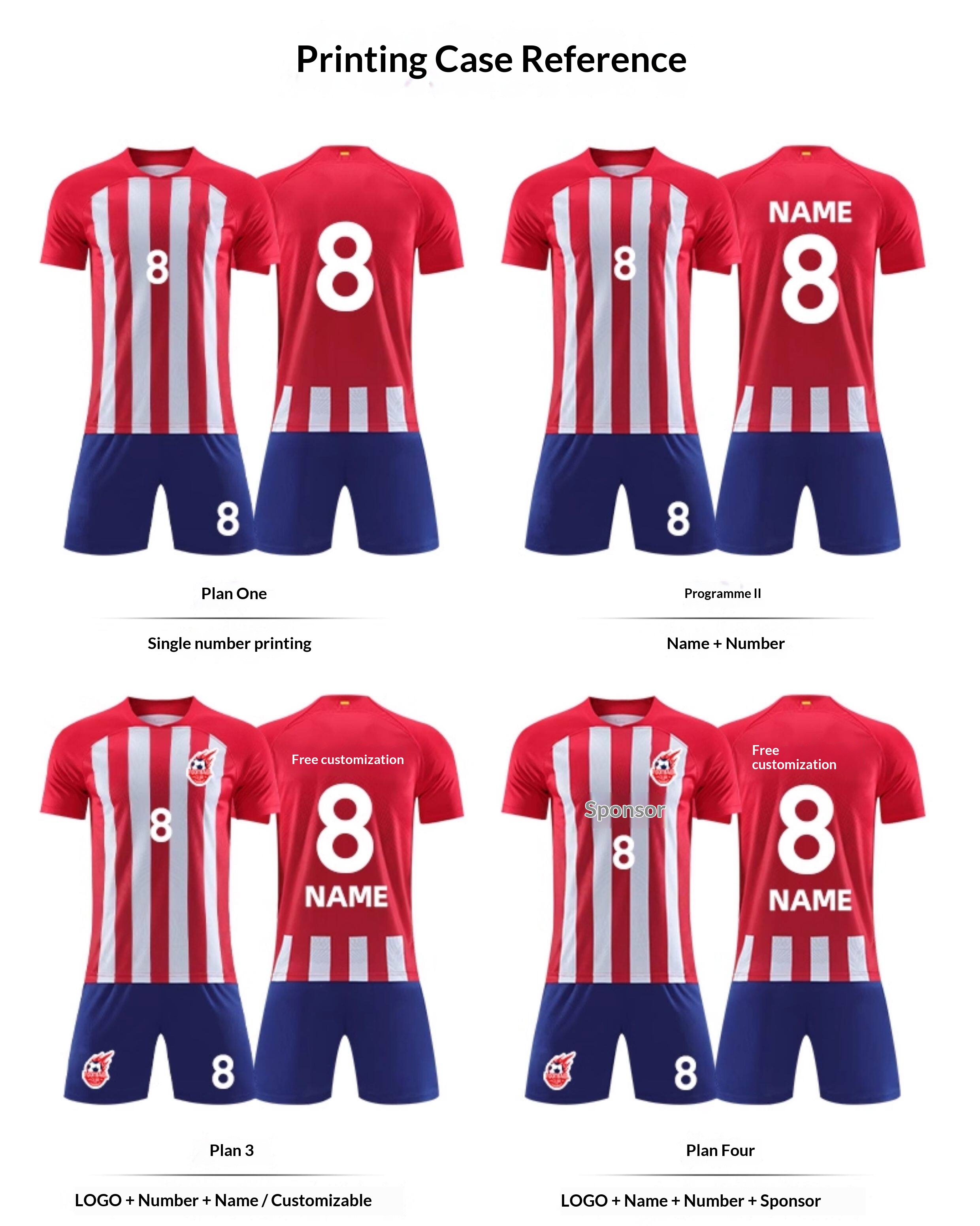 Atletico Madrid Home & Away #7 Griezmann Jersey - Men's & Women's Football Kit detail 13
