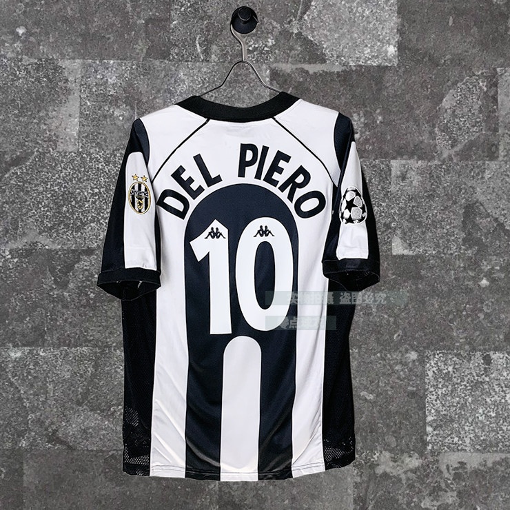 Juventus 1997-98 Home Jersey Zidane & Del Piero detail 4