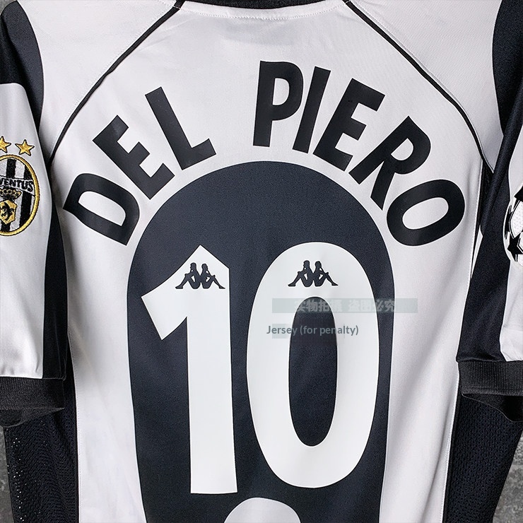 Juventus 1997-98 Home Jersey Zidane & Del Piero detail 5