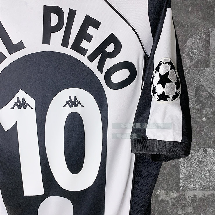 Juventus 1997-98 Home Jersey Zidane & Del Piero detail 6