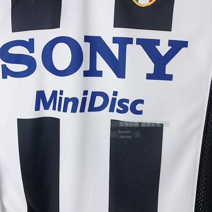 Juventus 1997-98 Home Jersey Zidane & Del Piero detail 9