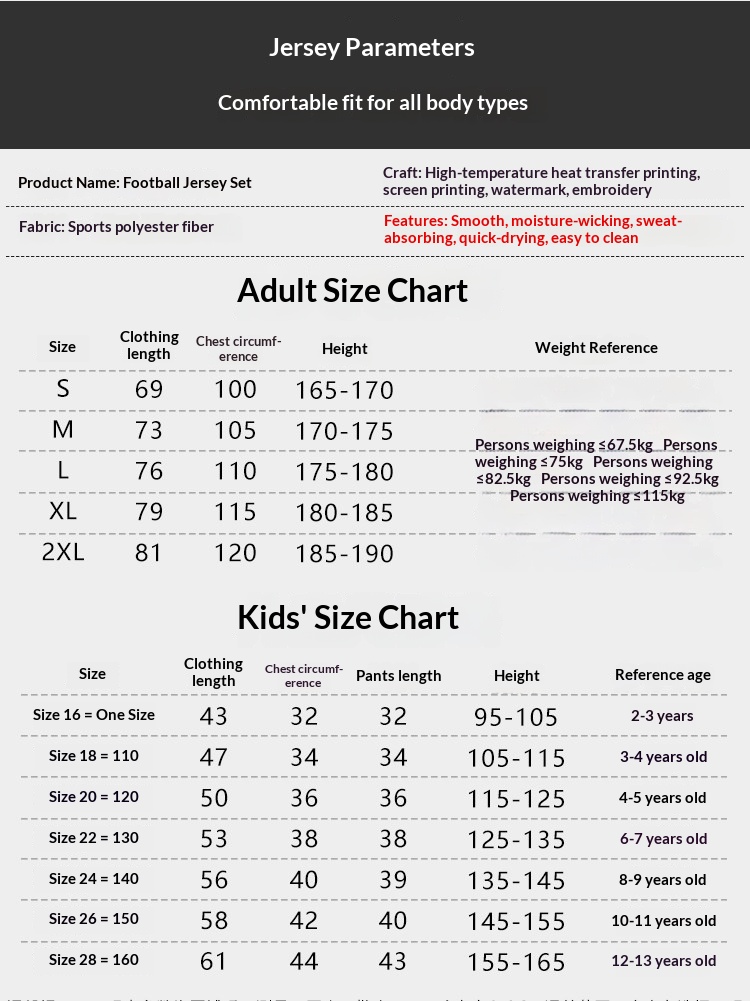 Barcelona Real Madrid Juventus PSG Custom Football Jersey Kit detail 5