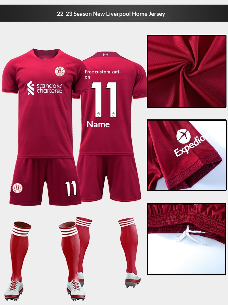 Barcelona Real Madrid Juventus PSG Custom Football Jersey Kit detail 12