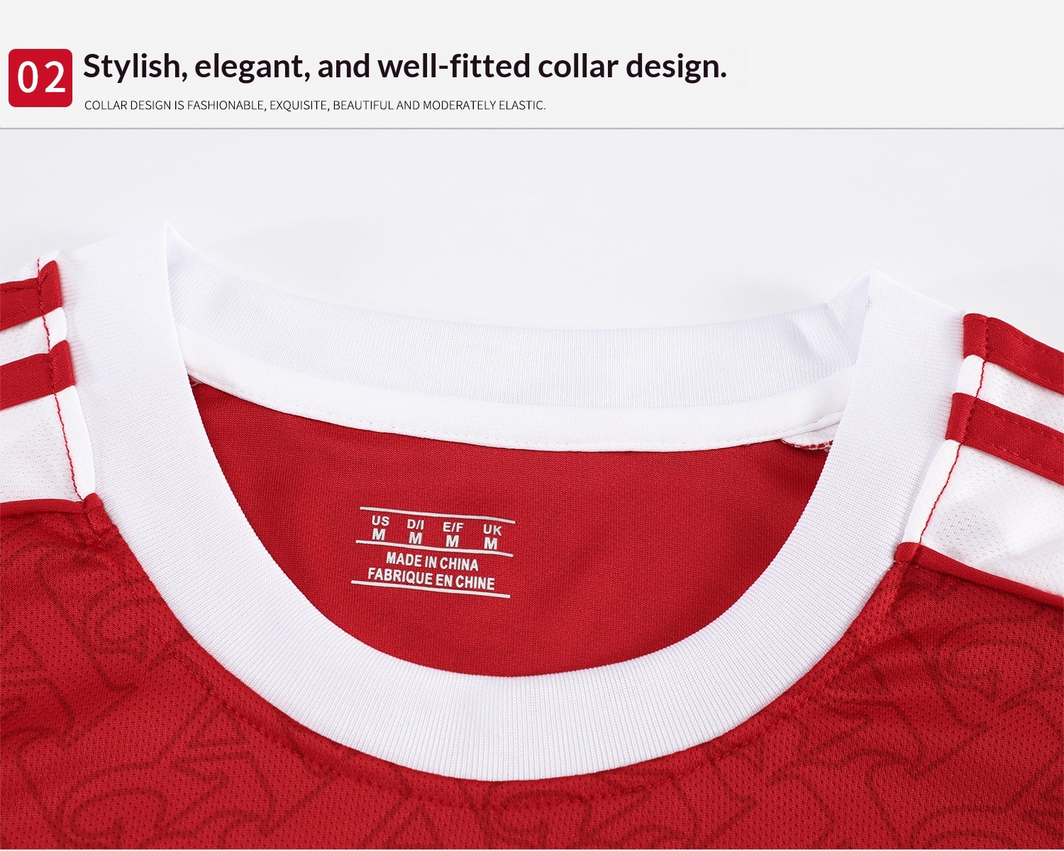 Arsenal 2526 Home Red Jersey Rice Havertz Training Kit Kids Football Shirt Custom detail 11