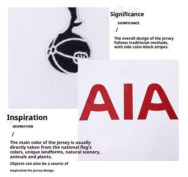 Tottenham Hotspur 25-26 Home/Away Son Heung-min Training Kit Set - Customizable detail 4