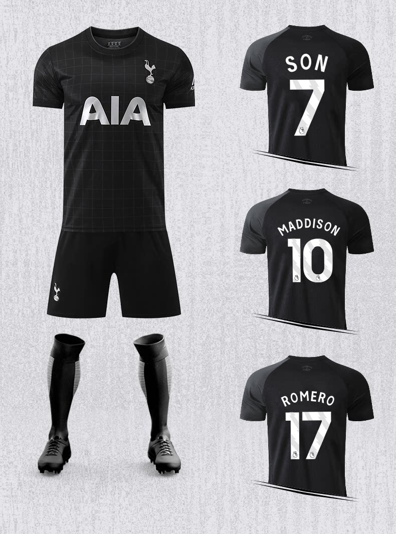 Tottenham Hotspur 25-26 Home/Away Son Heung-min Training Kit Set - Customizable detail 7