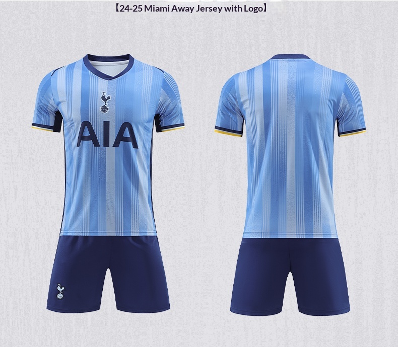 Tottenham Hotspur 25-26 Home/Away Son Heung-min Training Kit Set - Customizable detail 12