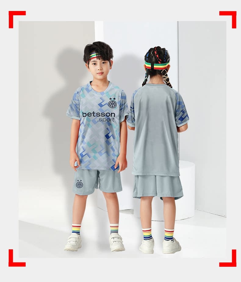 Inter Milan 2526 Kids Football Kit - Custom Jersey & Shorts Set detail 10