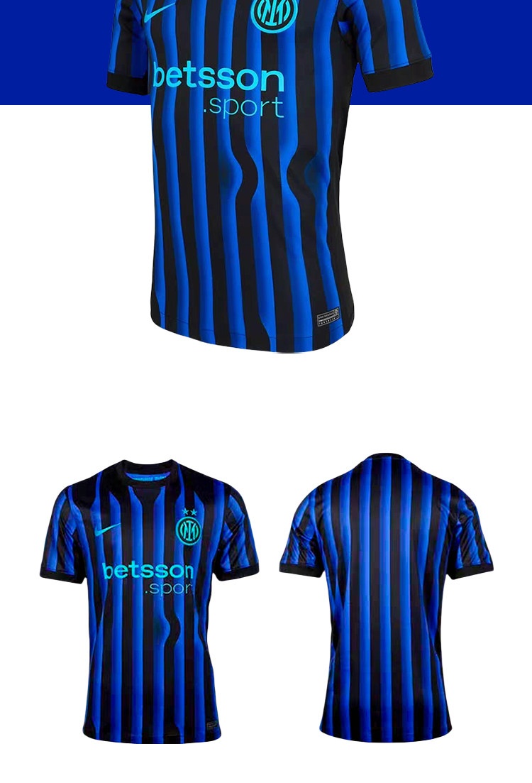 Inter Milan 25-26 Home Jersey Player Version detail 3