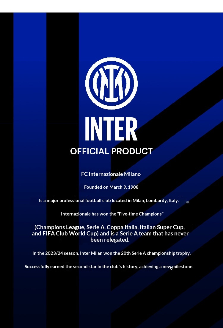 Inter Milan 25-26 Home Jersey Player Version detail 14