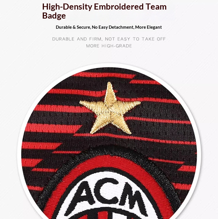 AC Milan 25-26 Jersey Kit - Modrić Football Shirt Set for Men & Kids detail 10