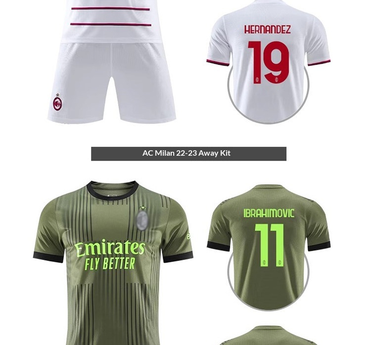 AC Milan 25-26 Jersey Kit - Modrić Football Shirt Set for Men & Kids detail 18