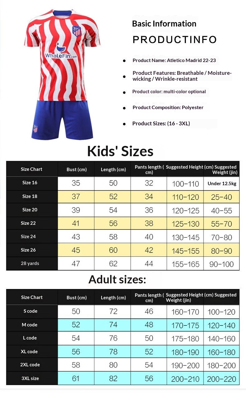 Atletico Madrid 24-25 Home Jersey Kit with Griezmann Print detail 6