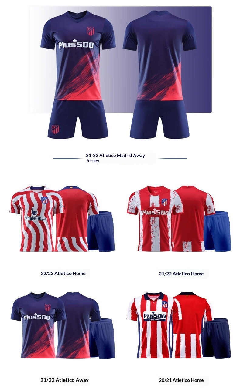 Atletico Madrid 24-25 Home Jersey Kit with Griezmann Print detail 8
