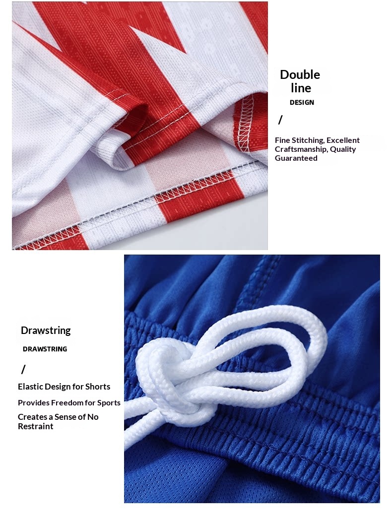 Atletico Madrid 2526 Home Kit #19 Alvarez Jersey Set detail 15