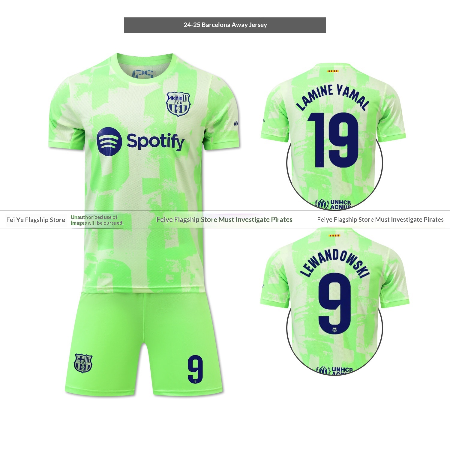 FC Barcelona 2025/26 Home Jersey Kit - Kids' Football Uniform Set detail 11