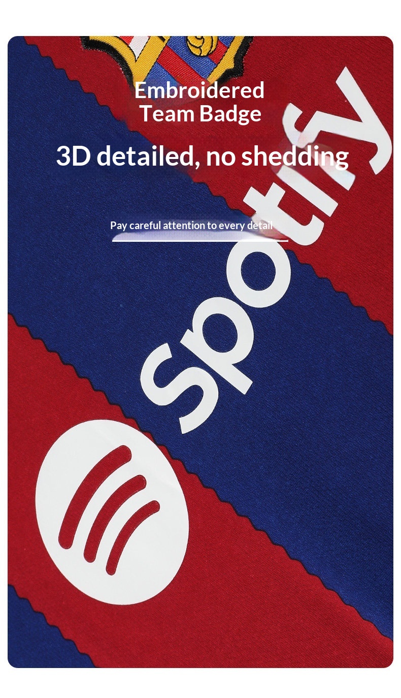 Barcelona Kids Football Kit - Messi #10 Jersey Set detail 5