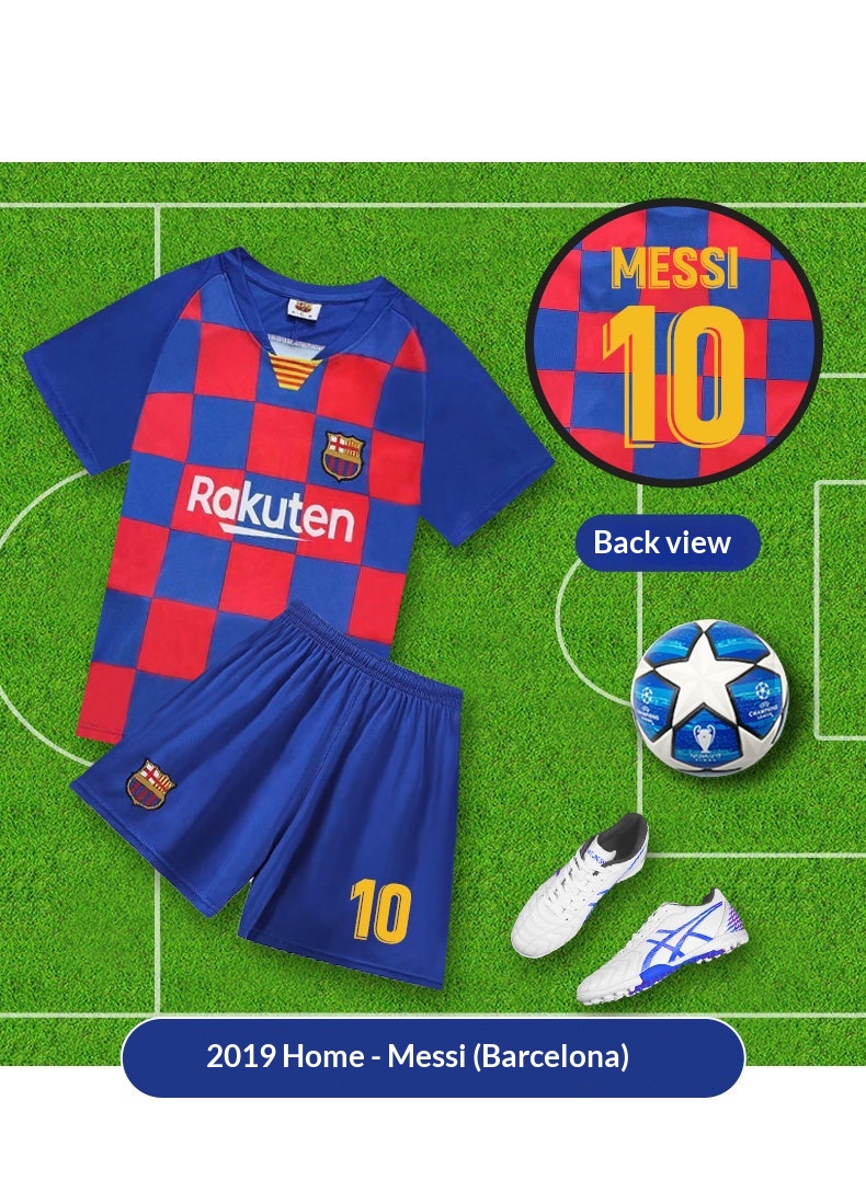 Barcelona Kids Football Kit - Messi #10 Jersey Set detail 12