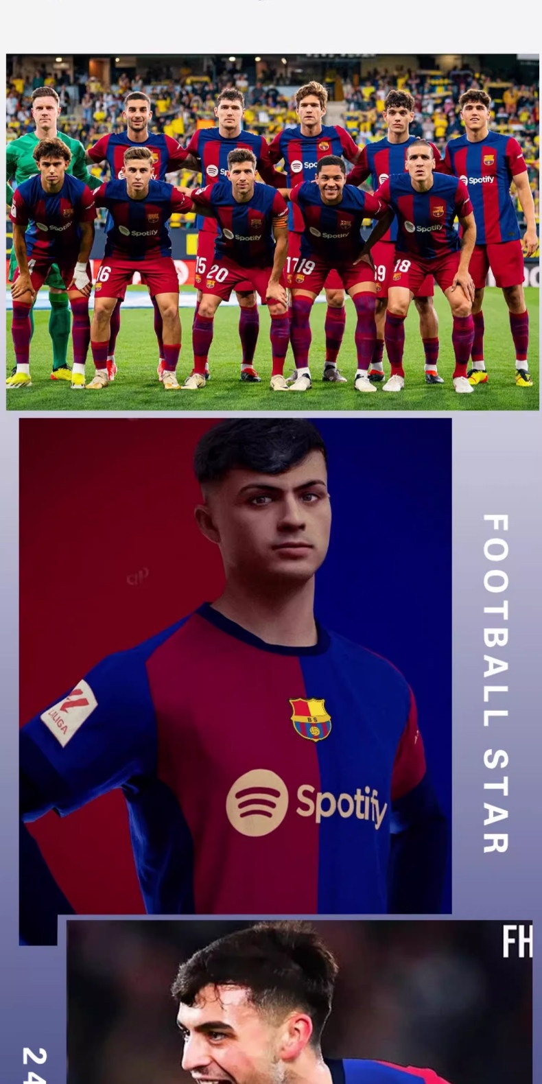 FC Barcelona 25-26 Season Home Kit Jersey & Shorts Set detail 11