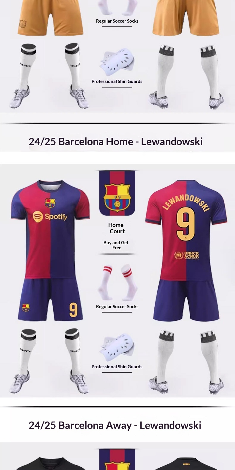 FC Barcelona 25-26 Season Home Kit Jersey & Shorts Set detail 19