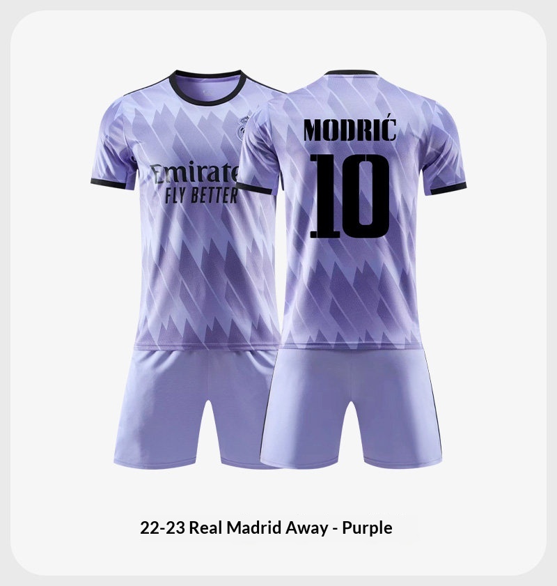 Real Madrid 2026 Jersey Kit - Custom Ronaldo #7, Mbappe, Bellingham Training Set for Men & Youth detail 7