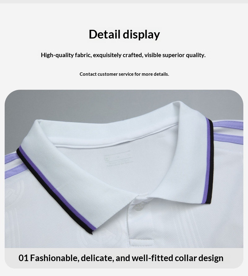 Real Madrid 2026 Jersey Kit - Custom Ronaldo #7, Mbappe, Bellingham Training Set for Men & Youth detail 11