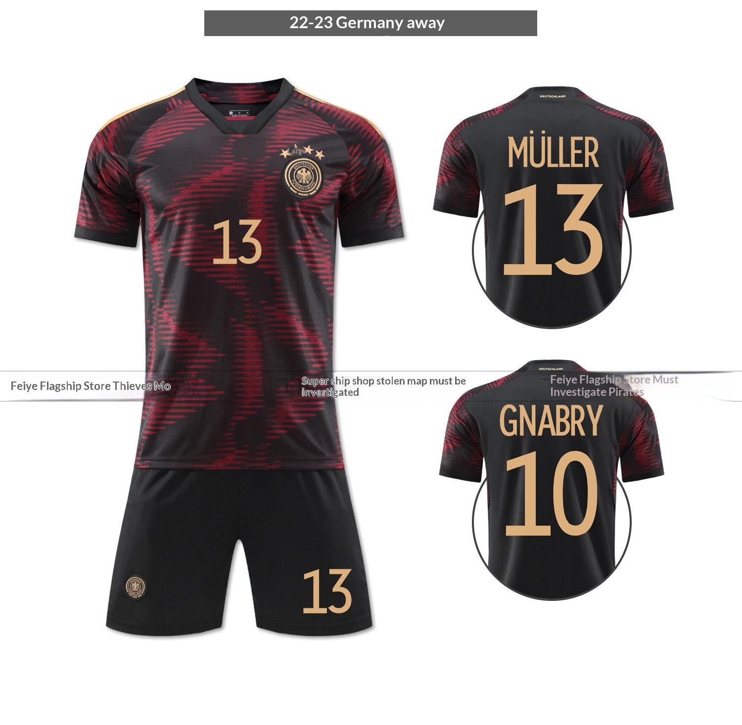 Germany National Team 2526 Home Jersey Kit - Muller Havertz Kids Long Sleeve Set detail 12