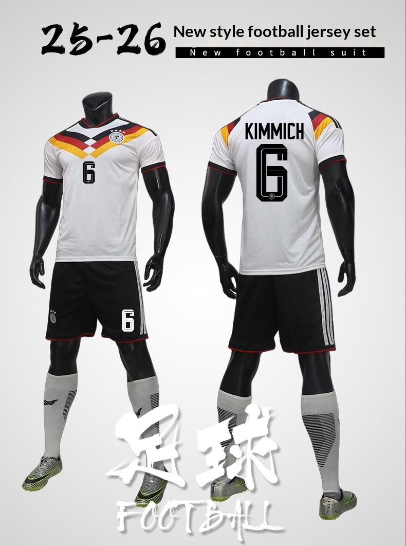 Germany Home Jersey 26/27 National Team World Cup Musiala Football Kit Set detail 1