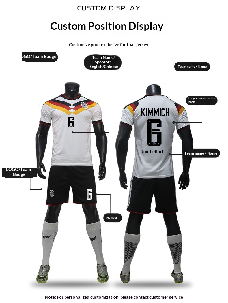 Germany Home Jersey 26/27 National Team World Cup Musiala Football Kit Set detail 5