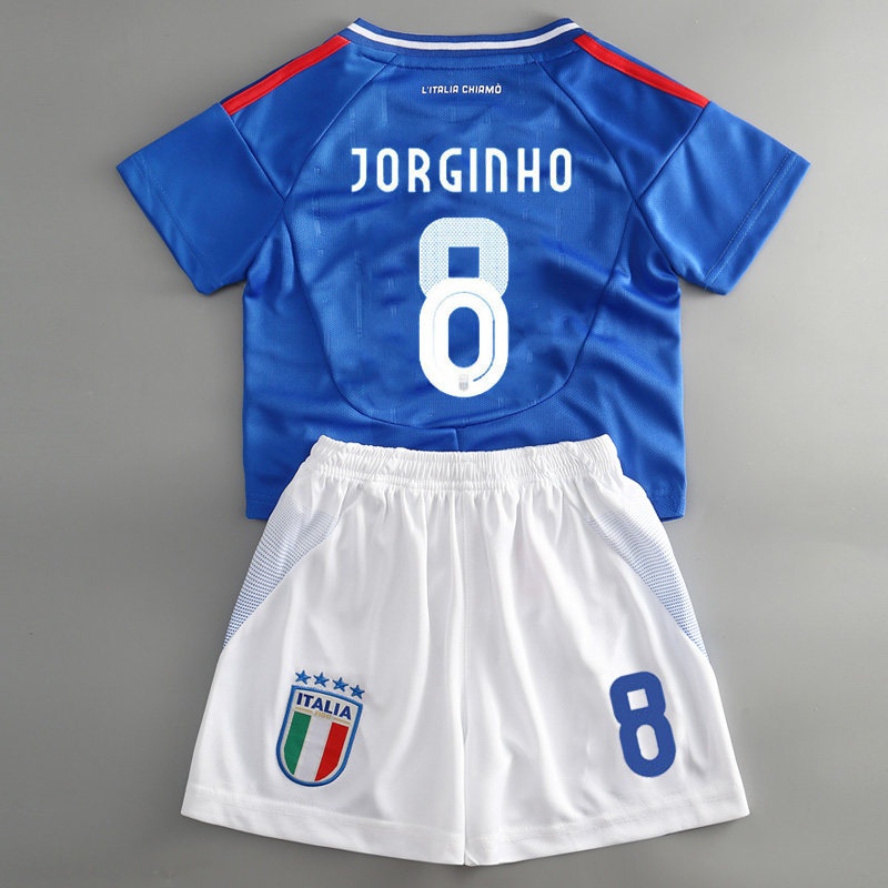 Italy Football Jersey Kit for Kids - Youth Training Shirt and Shorts Set detail 5