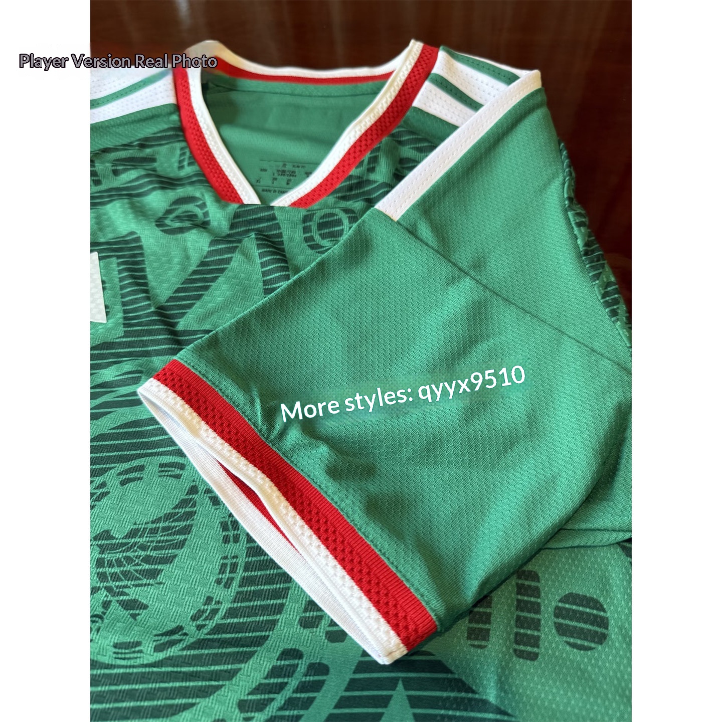 Mexico National Team 2026 Home Long Sleeve Jersey #9 Raúl Jiménez Player Version detail 6
