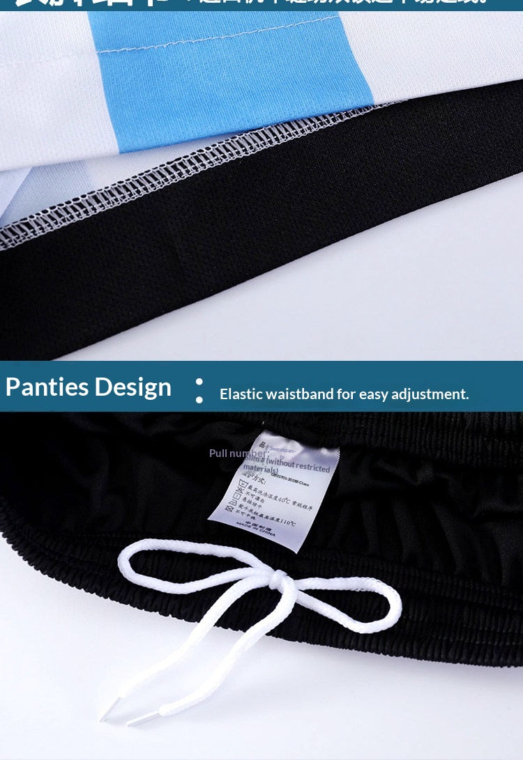 2022 Argentina France Brazil National Team Kids Football Kit detail 16