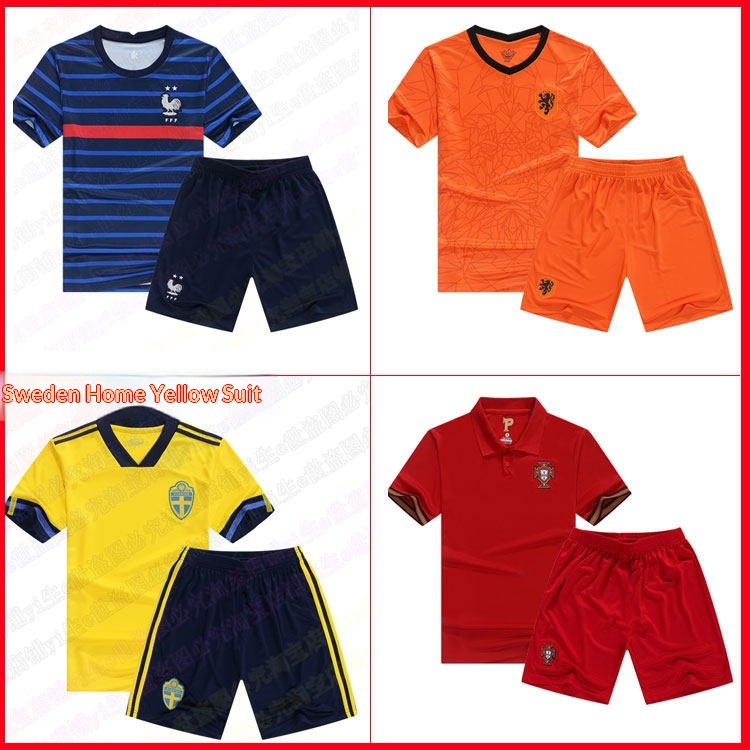 Argentina Mexico Germany Brazil National Team Away Jersey Set detail 3