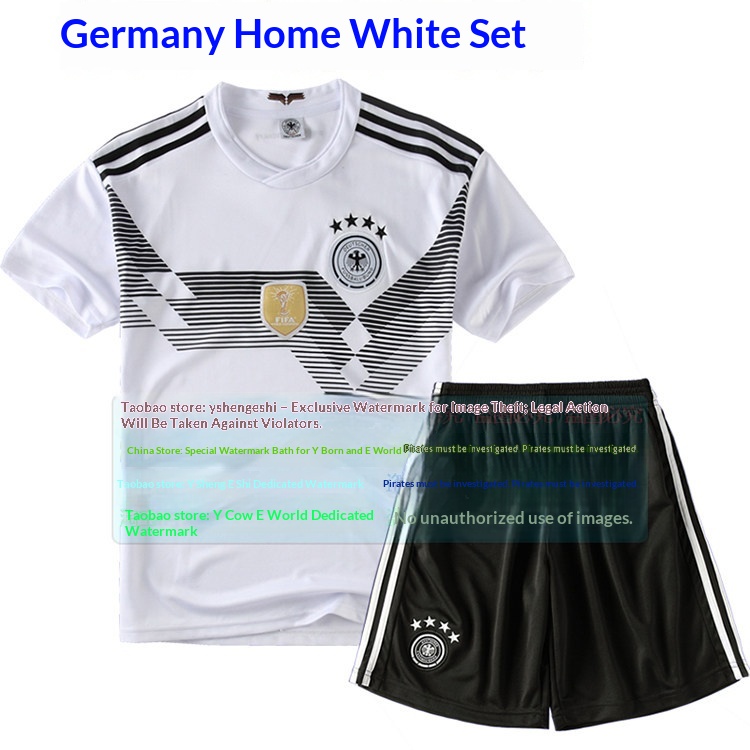 Argentina Mexico Germany Brazil National Team Away Jersey Set detail 9
