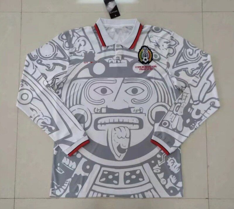 1998 Mexico Retro Jersey #15 Hernandez Home/Away Kit Set detail 5